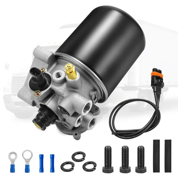 ZIQUN R955079 Air Dryer Assembly Compatible with Meritor Wabco System Saver Volvo 1200P SS1200P SS1200P Series Replaces R955079 R955300 955300 85122949 4324210090