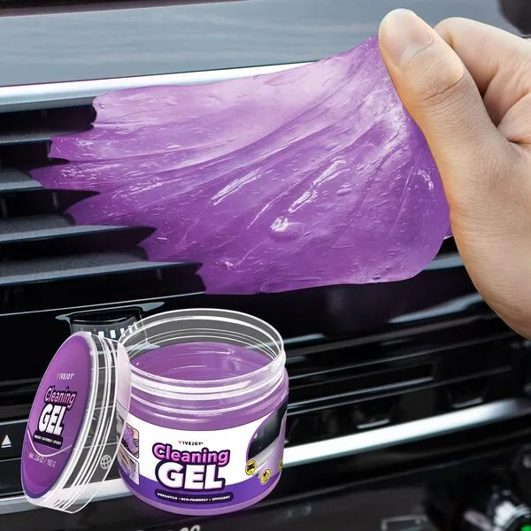 FiveJoy Car Cleaning Gel Kit - Universal Car Detailing Putty for Car Interior - Reusable Car Goop Cleaner Supplies Auto Slime for Home, Office, Keyboard, Computer