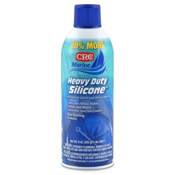 CRC 06077 Marine Heavy Duty Silicone, 9-oz. - Quantity 12
