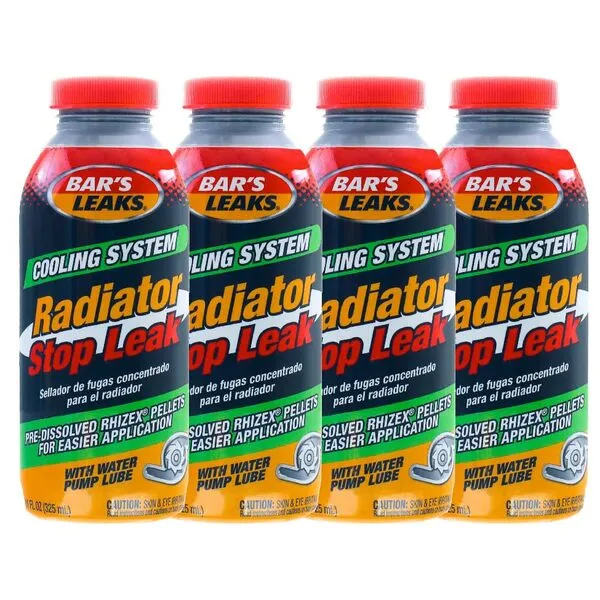 Bar's Leaks Radiator Stop Leak, 11 oz, Pack of 4