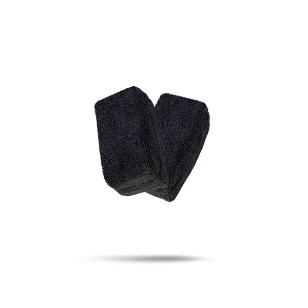 Adam's Polishes Premium Ceramic Coating Resistant Applicators (2-Pack) All Purpose Car Detailing Applicator Sponge | Use with Ceramic Coating for Cars, Wax | Efficient Application, No Wasted Product