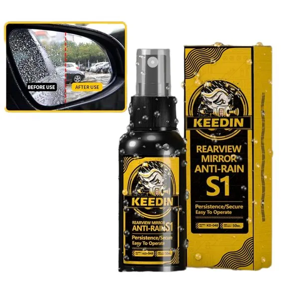 KEE KEEDIN Car Glass Waterproof Coating Agent Car Windshield Spray Water Repellent Antifogging Rainproof Agent Rain Remover for Auto Glass, Windows, Windshields, Mirrors, Shower Doors
