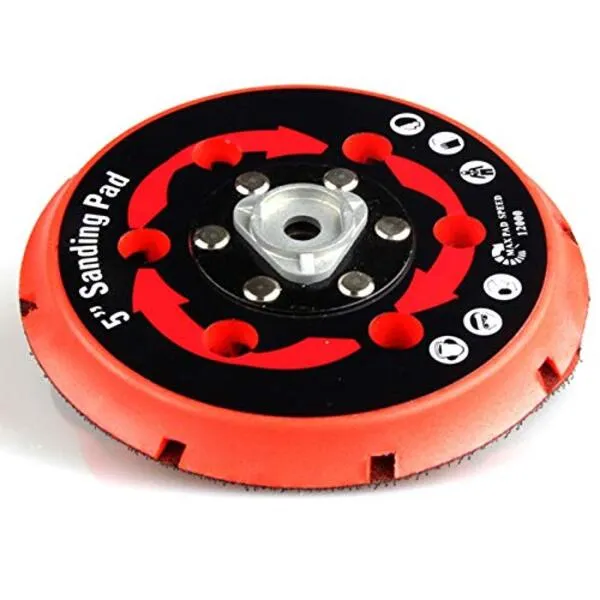 Luejnbogty Sanding Pad Backing Plate Back Holder for DAS-21E Partial Dual Action Polisher Da Polisher 5 Inch