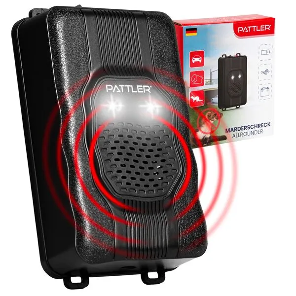 PATTLER® Best Mouse Repellent | Ultrasonic Rodent Repellent | Rodent Repellent Ultrasonic Plug in for Rodent | Ultrasonic Pest Repeller Indoor and Outdoor | Pest Control Safe for Pets | 1 Unit