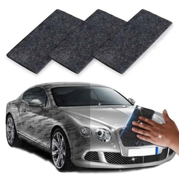 2024 New Nano Sparkle Cloth Car Scratch Remover, nanosparkle Cloth car Scratch Remover, Shine Cloths for Car Scratches, with Scratch Repair and Polishing Function (Black)