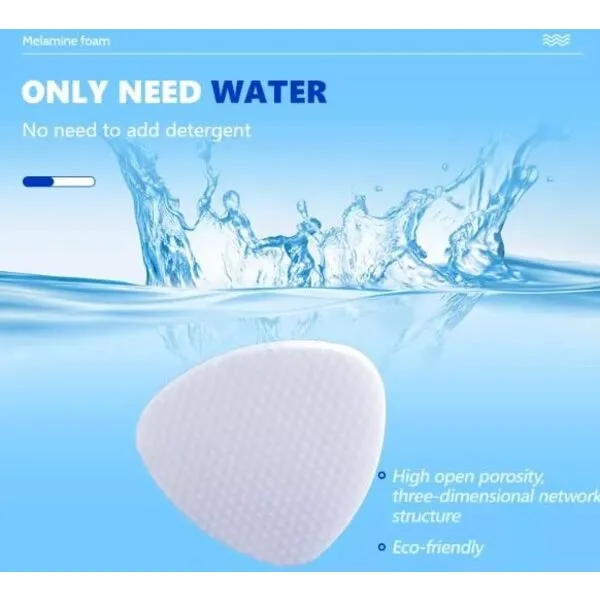 Limpiar Clean Replacement Sponger, Household Cleaning Tool, No More Harsh Cleaning Products, Great for Inside or Outside Cleaning Projects., White
