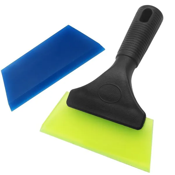 Seimneire 5 Inch Car Window Squeegee Silicone Squeegee, Auto Window Squeegee Small Windshield Squeegee, Tile Squeegee Mirror Squeegee Shower Squeegee for Glass Doors (Green)