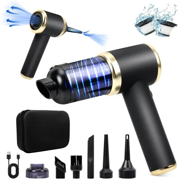 Bgvah Handheld Car Vacuum Cleaner-12000PA,Cordless Car Vacuum Cleaner,Portable Vacuum for Car,Car Vacuum Cleaner,Car Vacuum Cleaner High Power,Vacuum Cleaner for Car,Cordless Vacuum for Car.