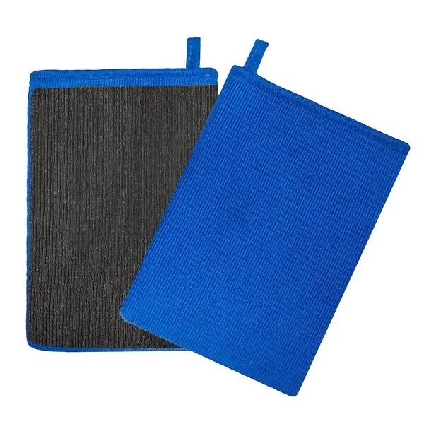 Tidy Monster 2 Pack Clay Mitt, Microfiber Clay Bar for Car Detailing, Medium Grade Clay Bar Glove Clay Towel Auto Detailing for Cleaning Polishing Detailing Cars Paint, Glass, Wheels