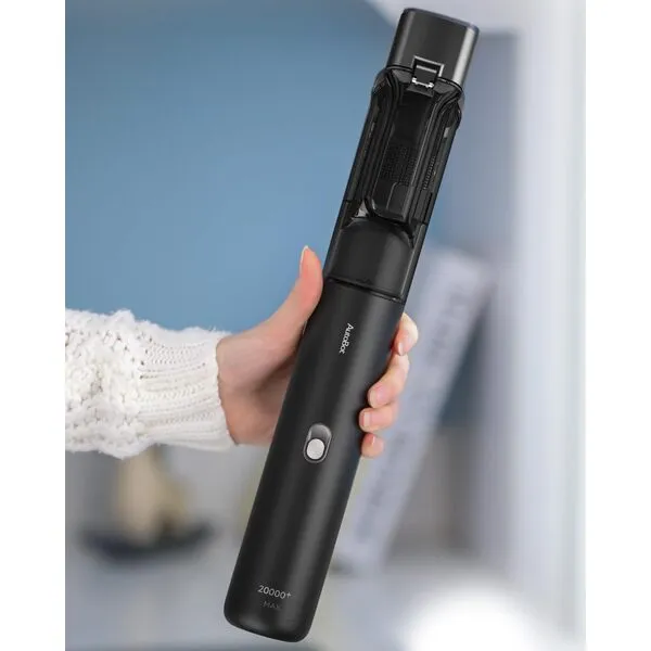 Car Vacuum, Car Vacuum Portable Cordless with 20000PA, 5 in 1 High Power Portable Vacuum for Car with Flexible Hose, 50 Mins Runtime, 3H Type-C Fast Charge, Handheld Vacuum for Car, Home,Cleaning