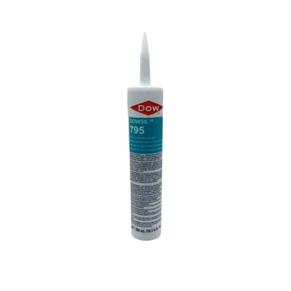 Falcon Advanced Products Dowsil 795 Silicone Building Sealant Black 10.3 oz