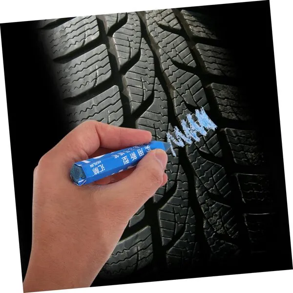 Beatifufu 6pcs Tire Marker Wax Marker Pens Wax Marking Pens Car Tire Pens Marker Pens for Tire Marker Pens for Car Tire Car Tire Wax Pens Tire Pens for Marking Tire Repair Marking Pens