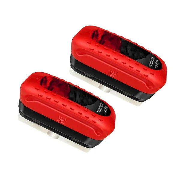 Dodorado Glass Cleaner, Gelmalls Glass Cleaner, Bimini Car Glass Cleaner, Automotive Oil Film Cleaning Brush, Glass Cleaning Board, Hydrophobic Glass Coating for Windshield Improves Clarity(2pcs)