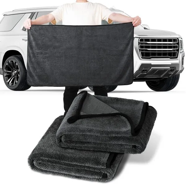 KKV 2-Pack Microfiber Towels for Cars (35\