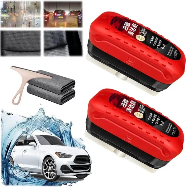 RJDJ Automotive Oil Film Cleaning Brush, Seedhubdok Glass Cleaning Board, Wemas Glass Cleaning Board, Sky Online Glass Cleaning Board, Car Glass Oil Film Cleaner, Windshield Hydrophobic (2PC)