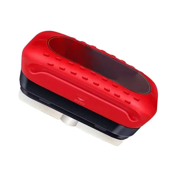 jZcRDQ Glass Cleaning Board,Car Glass Oil Film Remover, Strong Front Inner Windshield, Side Window Rearview Mirror To Remove Oil Film Stains Glass Oil Film Cleaning Brush. (A)
