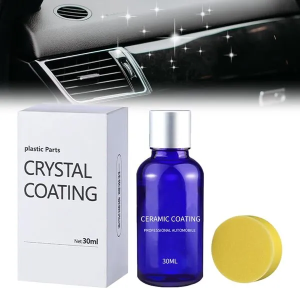 JUDUNA Plastic Parts Refurbish Agent, 2024 Upgrade Car Plastic Parts Refurbish Plastic Parts Crystal Coating, Plastic Coating Trim Restore for Car Plastic Parts (1)