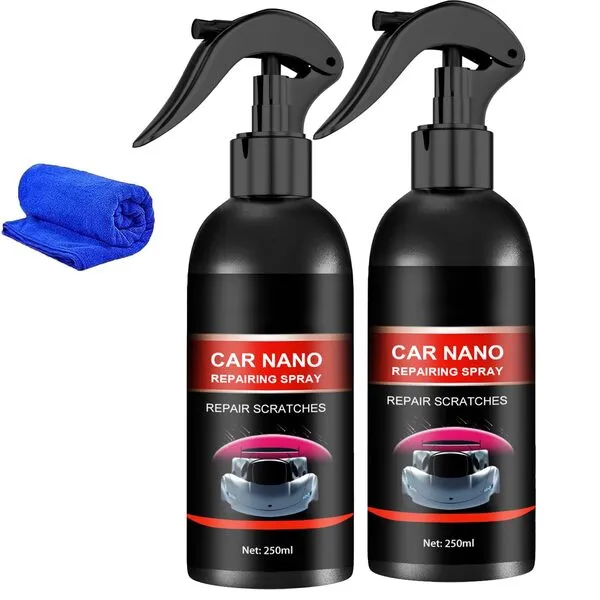Nurafix Nano Car Spray 250ml, Nurafix, Nurafix Nano Spray, Nura Fix Nano Car Spray, Nurafix Car Spray, Nurafix Spray (2Pcs)