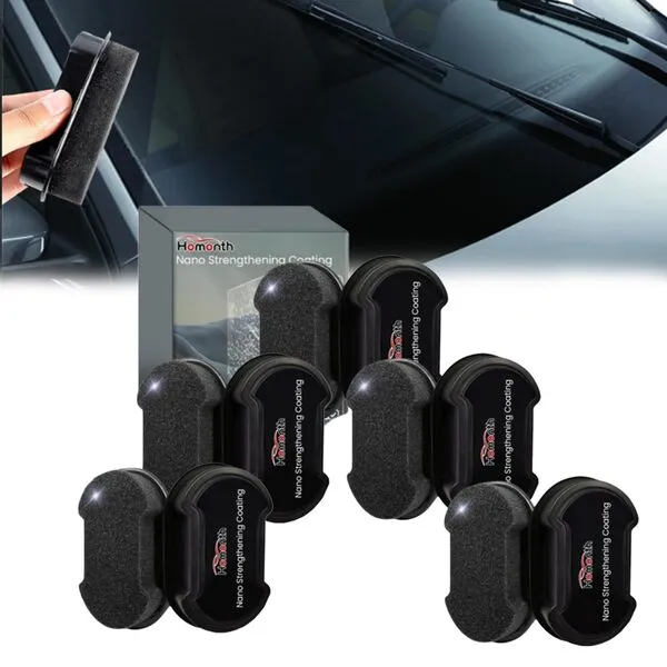 Crexyyo Nano Coat One Way Mirror, Reusable Nano Coat Spong, One Way Mirror Nano Coat Spong, Window Film One Way Mirror Nano Coat for Windows, Monitoring Rooms, Car Rearview Mirrors